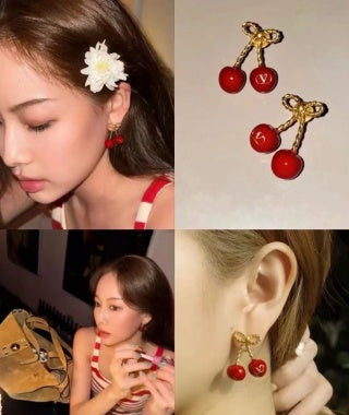 Valentino Cherry Earrings